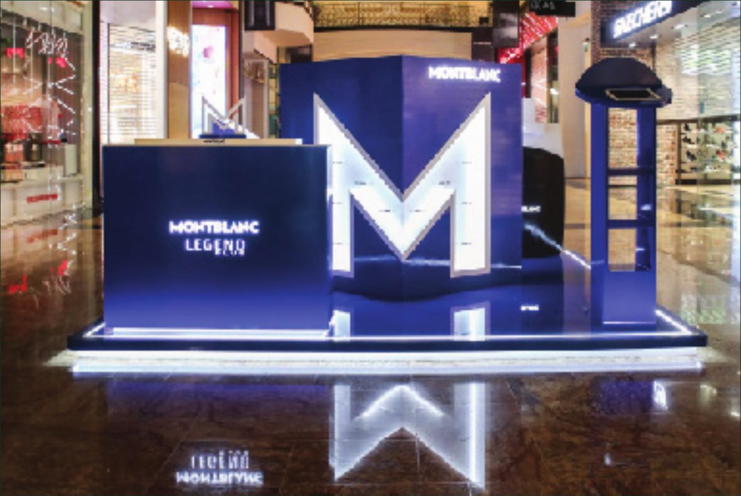 Montblanc — pop-ups & kiosks by La Stella Productions