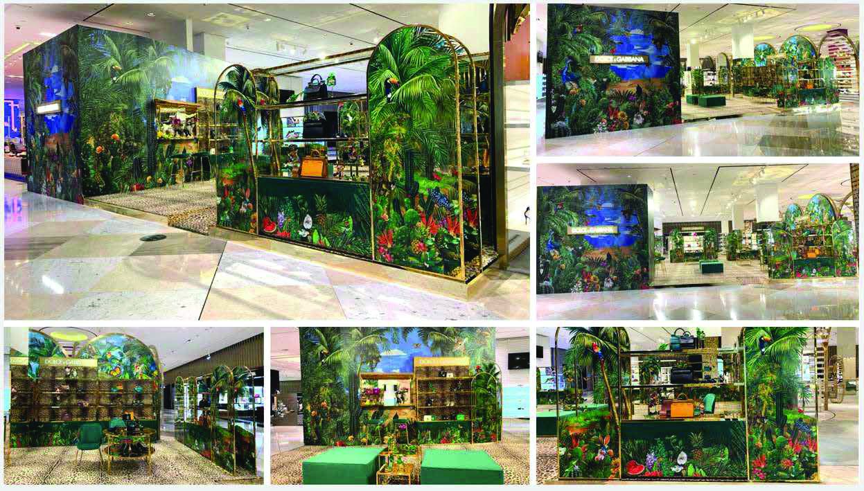 Dolce & Gabbana — retail environments by La Stella Productions