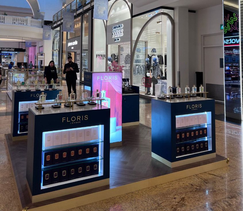 Floris London — pop-ups & kiosks by La Stella Productions