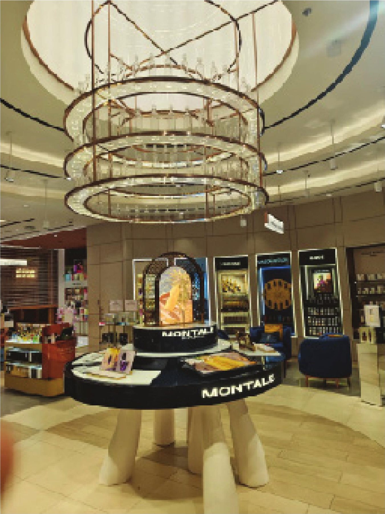 Montale Paris — fixtures & displays by La Stella Productions